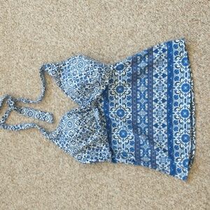 Lands' End Tankini Halter Top 8